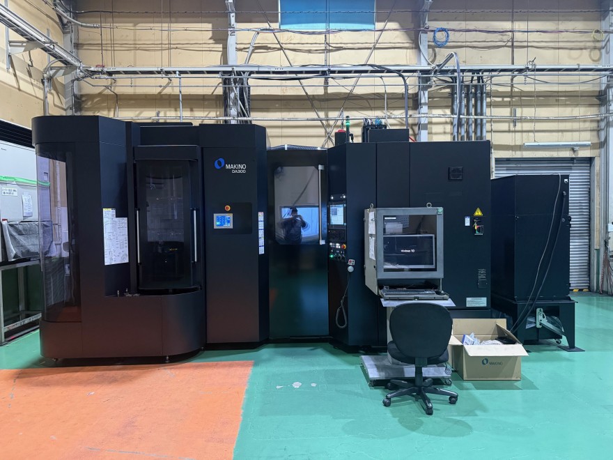 5軸マシニングセンター新規導入